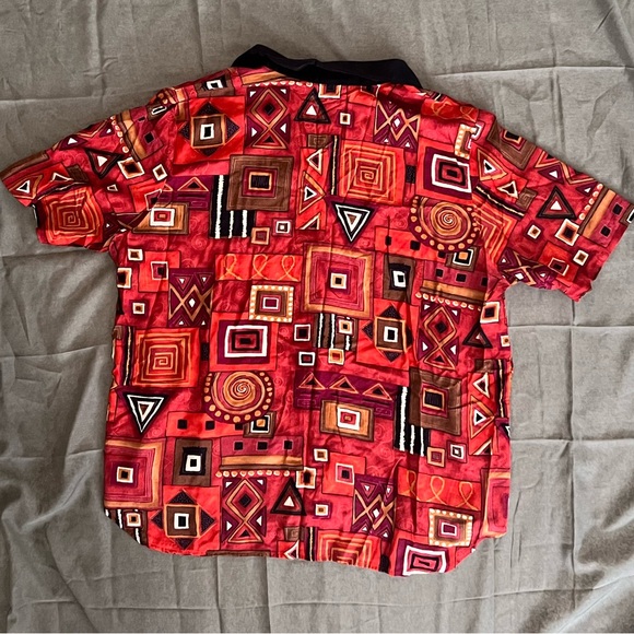 Vintage Caliche Collection Abstract Button-down - Picture 6 of 6